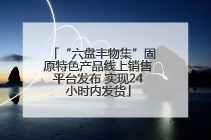 “六盘丰物集”固原特色产品线上销售平台发布 实现24小时内发货