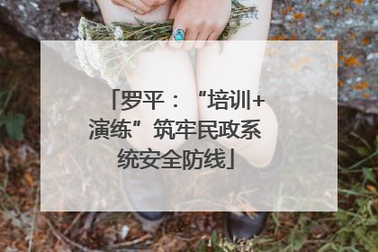 罗平：“培训+演练”筑牢民政系统安全防线