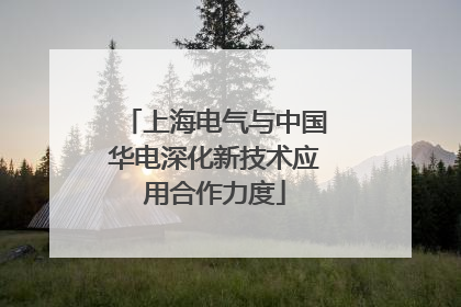 上海电气与中国华电深化新技术应用合作力度