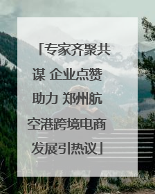 专家齐聚共谋 企业点赞助力 郑州航空港跨境电商发展引热议