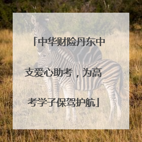 中华财险丹东中支爱心助考，为高考学子保驾护航