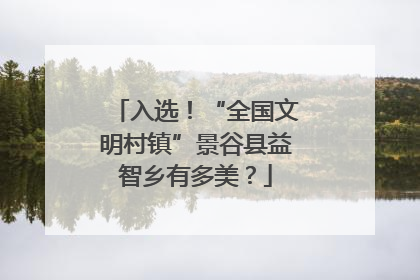 入选！“全国文明村镇”景谷县益智乡有多美？