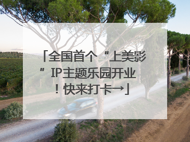 全国首个“上美影”IP主题乐园开业！快来打卡→