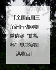 全国首届三角洲行动网咖邀请赛“熊族杯”总决赛圆满收官