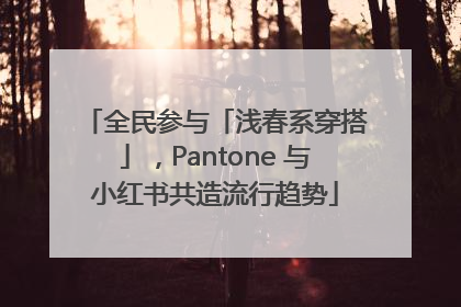 全民参与「浅春系穿搭」，Pantone 与小红书共造流行趋势