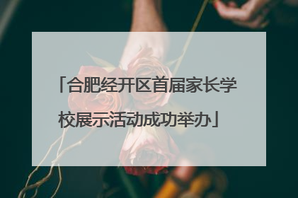 合肥经开区首届家长学校展示活动成功举办