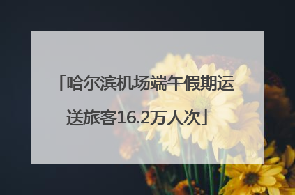 哈尔滨机场端午假期运送旅客16.2万人次