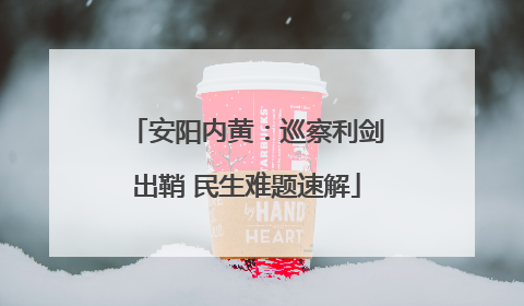 安阳内黄：巡察利剑出鞘 民生难题速解