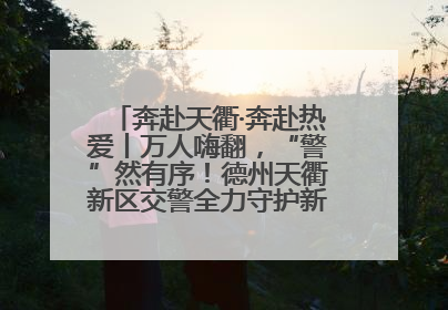 奔赴天衢·奔赴热爱丨万人嗨翻，“警”然有序！德州天衢新区交警全力守护新青年音乐节
