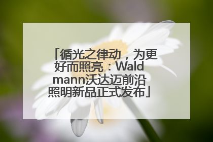 循光之律动，为更好而照亮：Waldmann沃达迈前沿照明新品正式发布