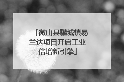 微山县驩城镇易兰达项目开启工业倍增新引擎