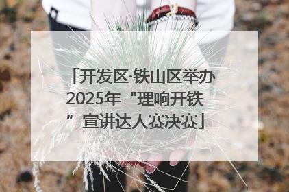 开发区·铁山区举办2025年“理响开铁”宣讲达人赛决赛
