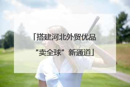 搭建河北外贸优品“卖全球”新通道