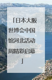 日本大阪世博会中国馆河北活动周精彩启幕