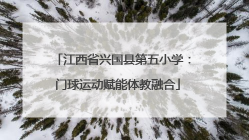 江西省兴国县第五小学：门球运动赋能体教融合
