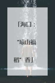 海口：“琼山福稻”香