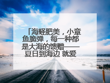 海蛏肥美，小章鱼脆弹，每一种都是大海的馈赠——夏日到海边 就爱那口鲜