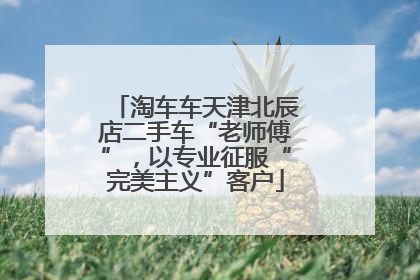 淘车车天津北辰店二手车“老师傅”，以专业征服“完美主义”客户
