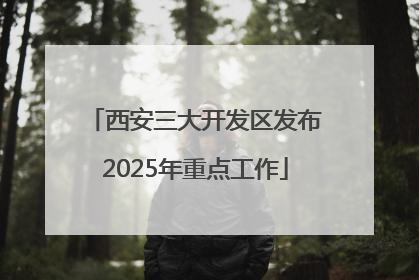 西安三大开发区发布2025年重点工作