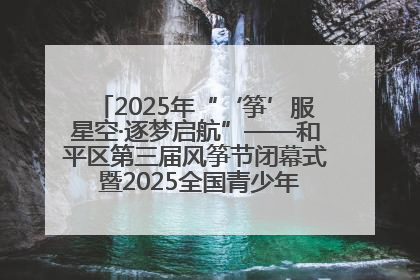 2025年“‘筝’服星空·逐梦启航”——和平区第三届风筝节闭幕式 暨2025全国青少年风筝制作放飞赛（沈阳站）颁奖仪式