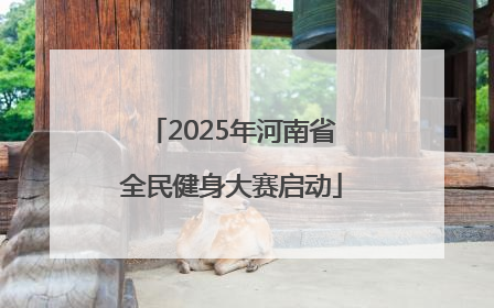 2025年河南省全民健身大赛启动