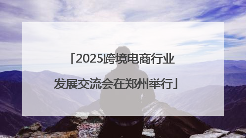 2025跨境电商行业发展交流会在郑州举行